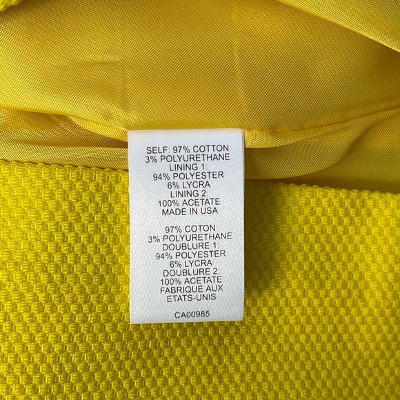 🌟Nanette Lepore 🌟Sweetheart Neckline 🌟Joyce Canary Yellow Dress, Sz 6 - Picture 11 of 15
